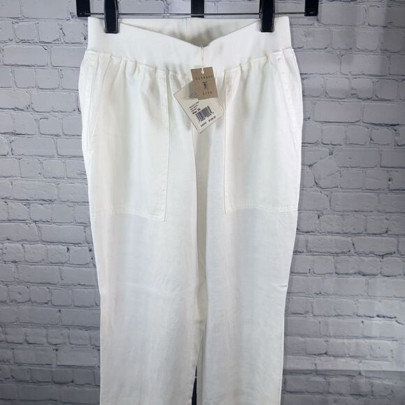 Faherty Arlie Day Pants White NWT Size XS - Picture 2 of 5